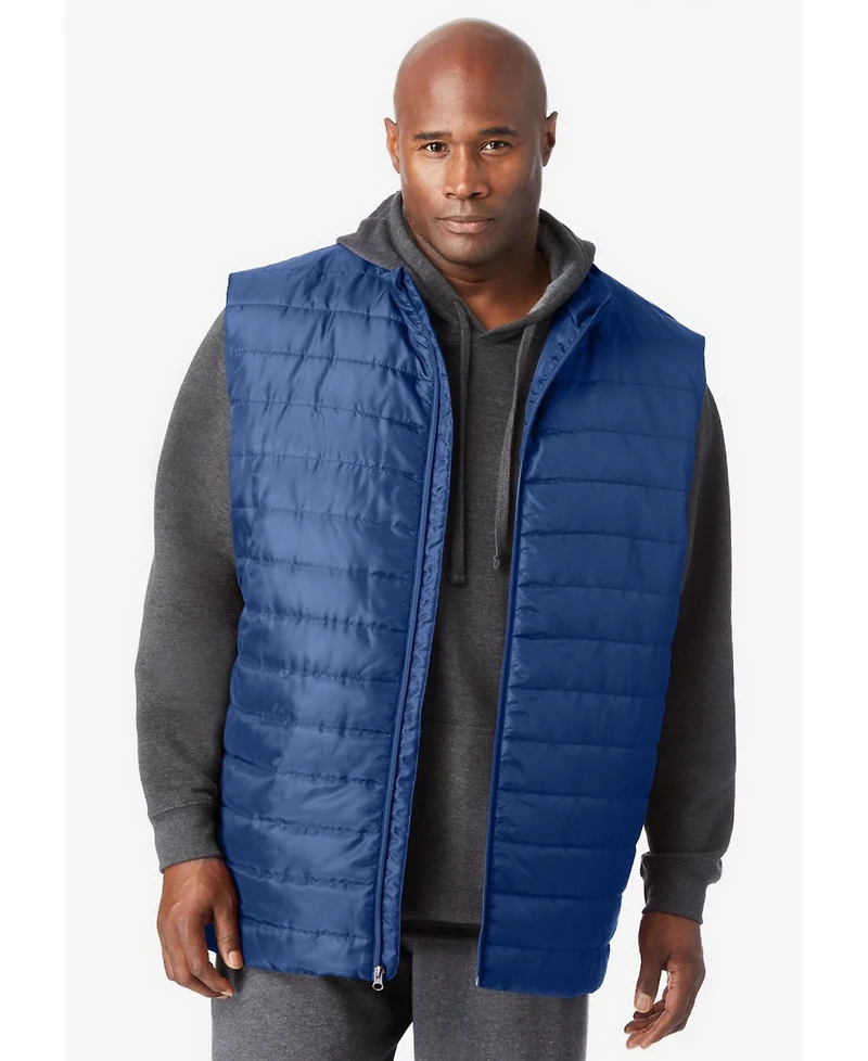 KingSize Tall Packable Puffer Vest