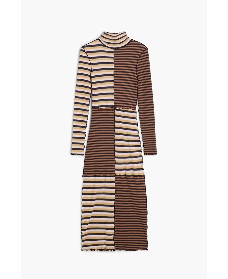 Desigual Women's Striped knit dress