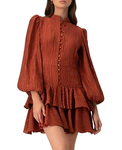 Ivonne Women's Layered Short Dress