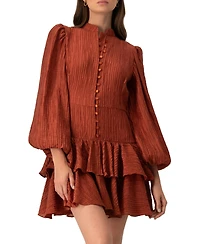 Ivonne Women's Layered Short Dress