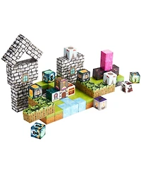 Mecale Magnetic Blocks, 100-Piece Cemetery Zombie Themed Magnetic Cube Building Set for Kids Ages 3