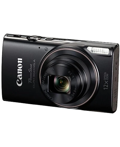 Canon PowerShot Elph 360 Hs A Digital Camera, Black