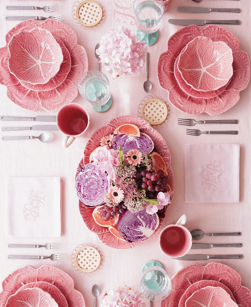 Bordallo Pinheiro Cabbage 17" Large Oval Platter