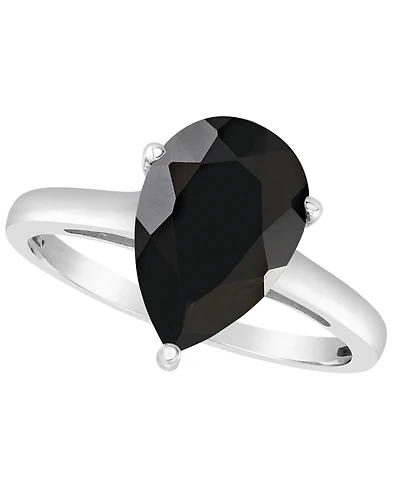 Macy's Black Onyx (12x8mm) Ring 14k Yellow Gold (also White Gold)