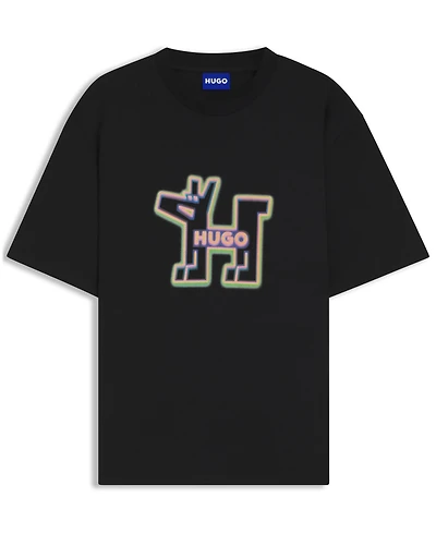 Hugo Boss Men's Nedrix Short-Sleeve Crewneck Logo-Graphic T-Shirt