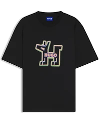 Hugo Boss Men's Nedrix Short-Sleeve Crewneck Logo-Graphic T-Shirt