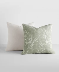 ienjoy Home Cotton Slub 2-Pack Decor Pillows, 20" x