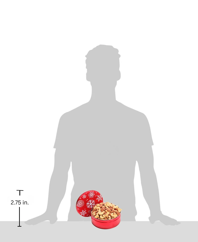 Alder Creek Gift Baskets Holiday Deluxe Roasted Salted Mixed Nuts