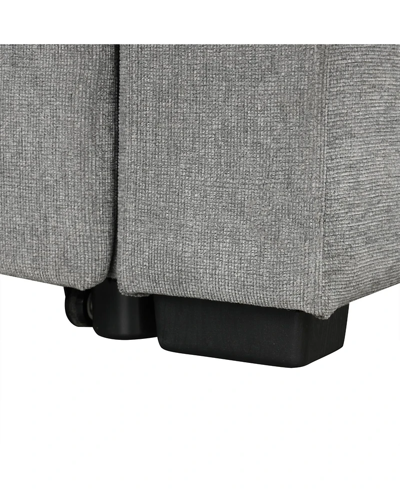 Streamdale Furniture 108.7" Sectional Pull-out Sofa Bed