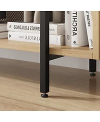 Gaomon 71.3" 6-Tier Bookshelf, Tall Industrial Bookcase with Open Display & Storage Organizer for Home Office