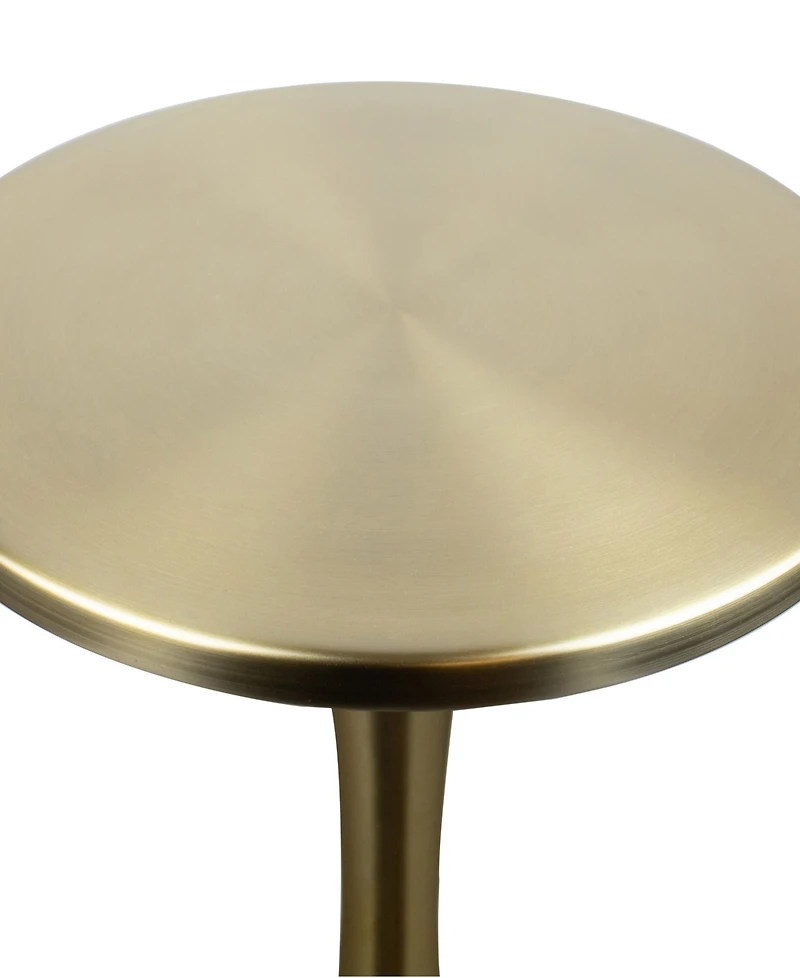 Lumisource 24" Metal Lenuxe Contemporary Accent Table