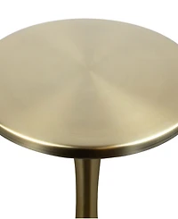 Lumisource 24" Metal Lenuxe Contemporary Accent Table