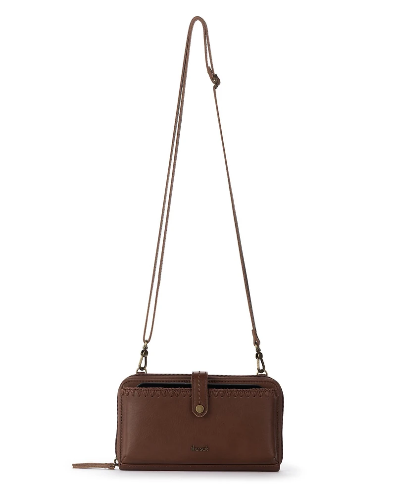 The Sak Iris Smartphone Leather Crossbody Wallet