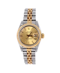 Pre-Owned Rolex Oyster Perpetual Datejust Automatic Watch in Stainless Steel and Gold 26mm