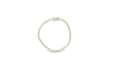 Bowood Lane 18k Gold Vermeil and Cubic Zirconia Bracelet