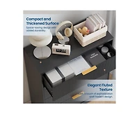 gaomon Fluted Dresser for Bedroom with 4 Drawers