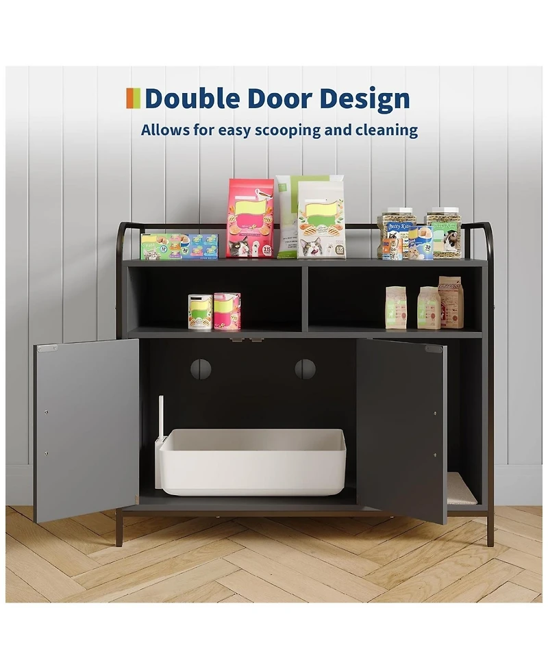 Gaomon Cat Litter Box Enclosure