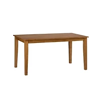 Jofran Simplicity Solid Wood Classic 60" Rectangle Dining Table