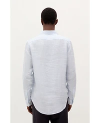 Scalpers Men's New Fancy Linen Shirt.