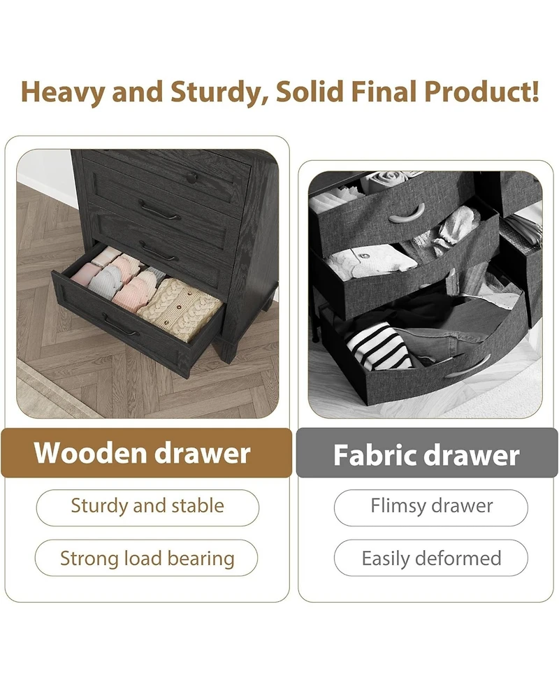 gaomon 4 Dresser for Bedroom