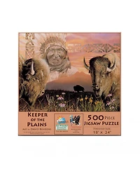 SunsOut Keeper of the Plains 500 piece Jigsaw Puzzle for Adults