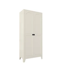 Streamdale Furniture 71" Locking Metal Storage Cabinet - Beige