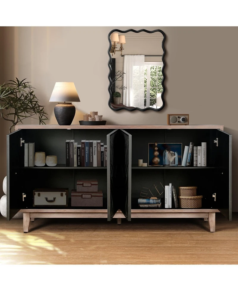 Streamdale Furniture Mid-Century Modern Sideboard (60")