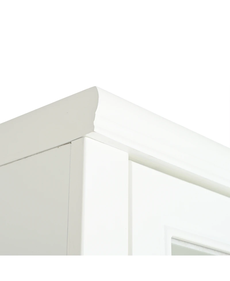 Streamdale Furniture Display Cabinet with Glass Door