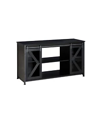 Streamdale Furniture fish tank cabinet black 58.9" L x 19.7" W x 32.6" H