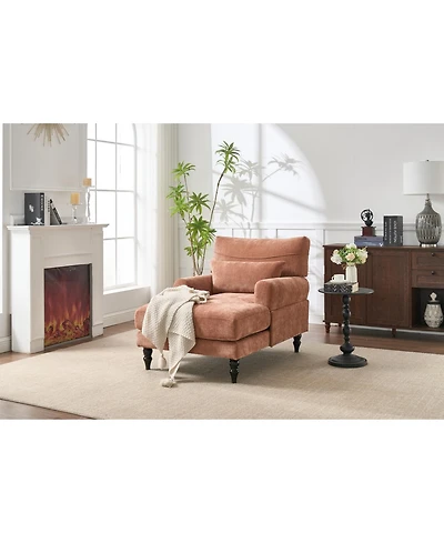 Streamdale Furniture Modern Chaise Lounge Sofa Recliner