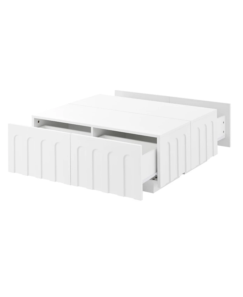 Streamdale Furniture Elegant Tv Stand/Coffee Table/Organizer