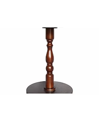 Streamdale Furniture 23" Walnut Brown Round Accent Table