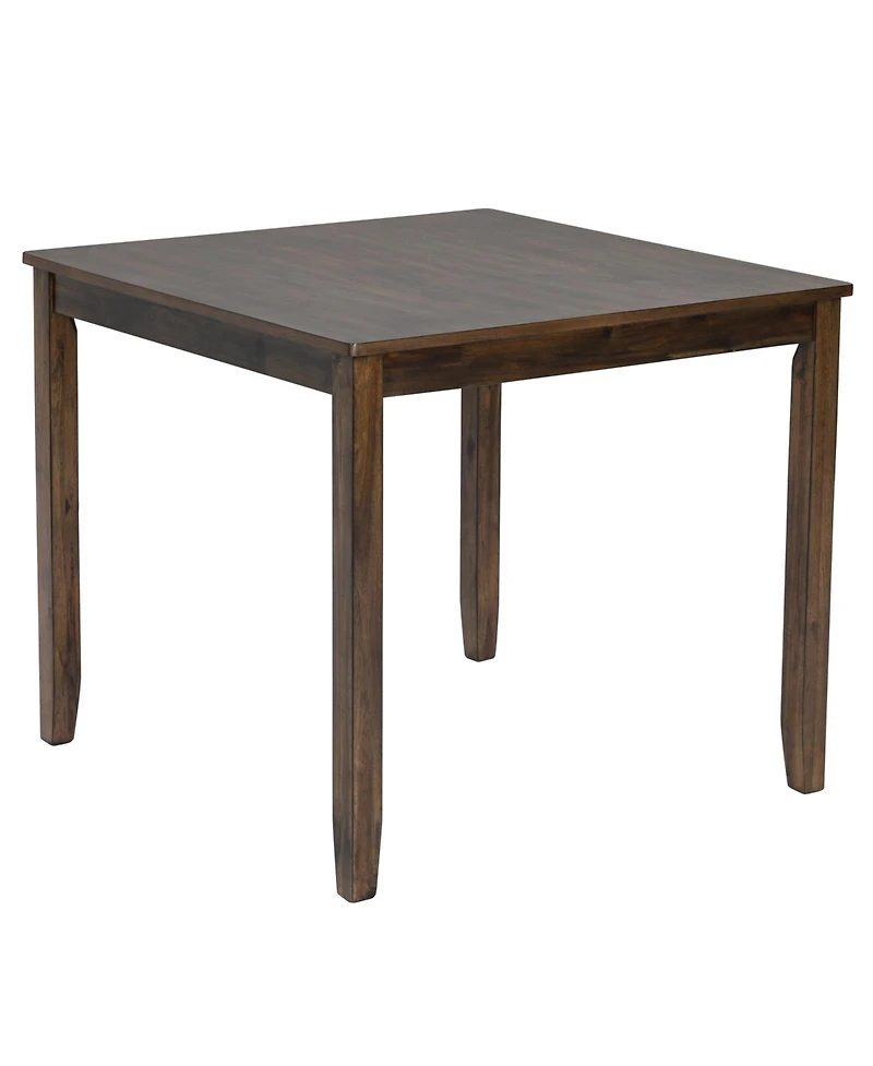 Streamdale Furniture 5-Piece Dark Walnut Dining Set