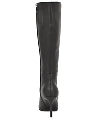 Nine West Women's Cook Wide Calf Tall Stiletto Dress Boots
