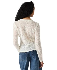 Steve Madden Women's Crewneck Megann Top