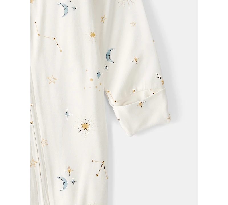 Carter's Baby Boys' or Girls' Constellation 2-Way Zip Sleep and Play Pajama