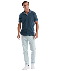 Original Penguin Men's Jacquard Honeycomb Pull-On Polo Shirt