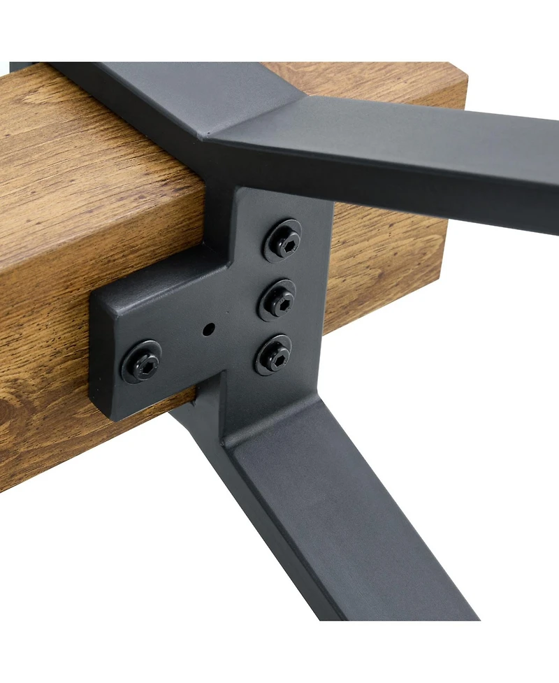 Streamdale Furniture Glass Top Table & 10 Gray Linen Chairs