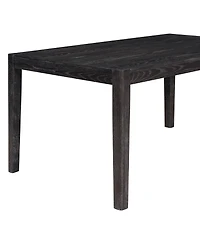 Streamdale Furniture Retro 7-Piece Dining Table Set for 6 (Espresso