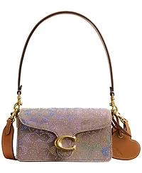 Coach Tabby Crystal Signature Jacquard Shoulder Bag