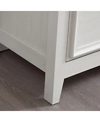 Streamdale Modern 7-Drawer Dresser, Cabinet for Living Room in Beige