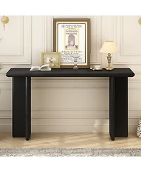 Streamdale Furniture Modern Entryway Table with L-Shaped Legs,Suitable for Entryway, Hallway