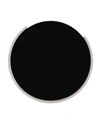 Streamdale Furniture Oval Side Table - Modern Design Smart Storage