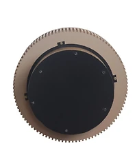 Streamdale Furniture 31.5" Round Wood Coffee Table with Storage