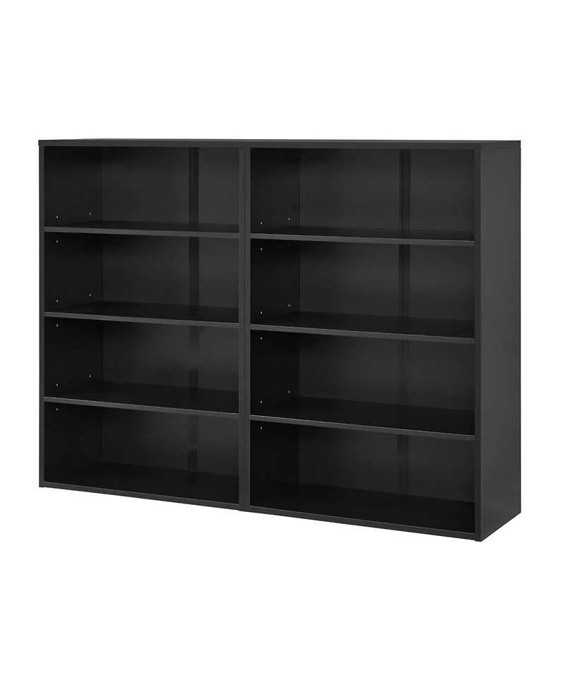 Streamdale Furniture Cd Dvd Storage Cabinet Bookcase Adjustable Shelf