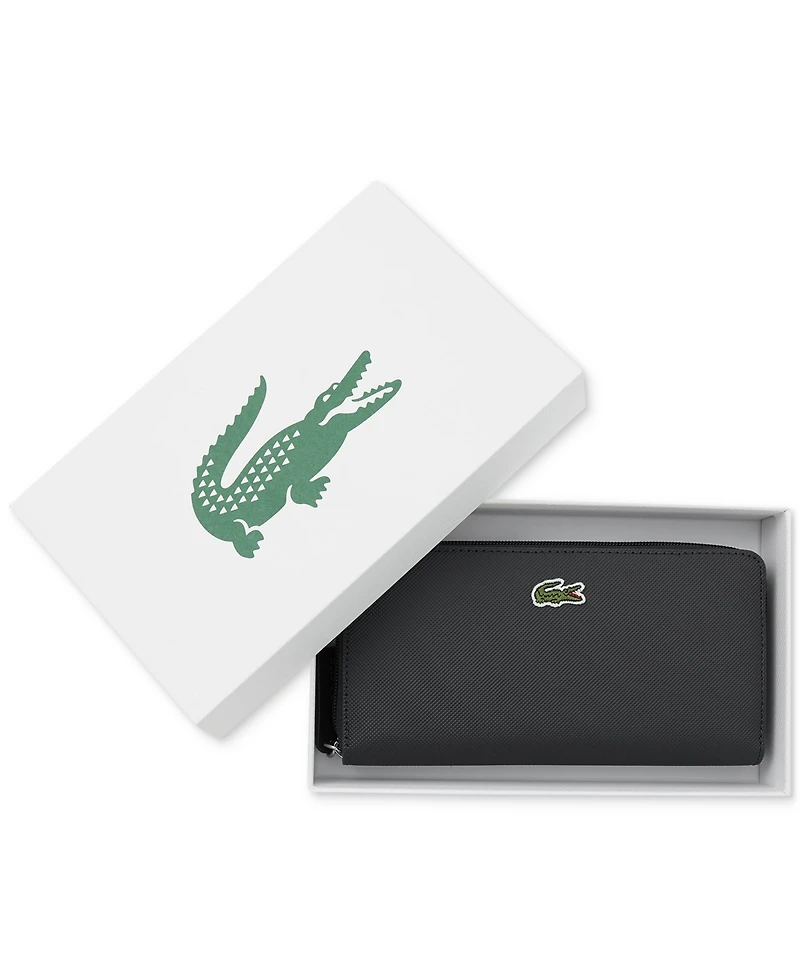 Lacoste Concept Billfold Zip-Up Wallet