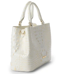 Brahmin Denise Medium Melbourne Leather Satchel Bag