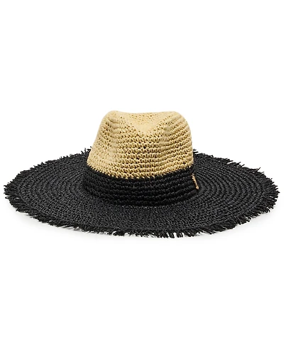 Steve Madden Split Decision Crochet Panama Hat