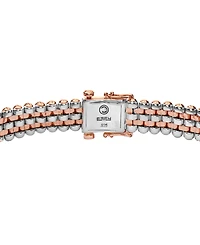 Effy Collection Men's Black Sapphire Bracelet (4 ct. t.w.) in Sterling Silver