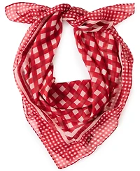 Steve Madden Gingham Square Scarf